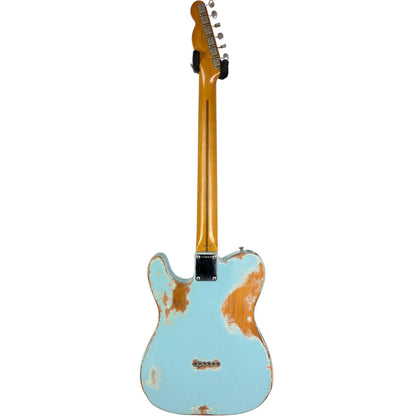 Fender Japan 52 Reissue Telecaster 1990-1991 - Bleu - Relicage prononcé