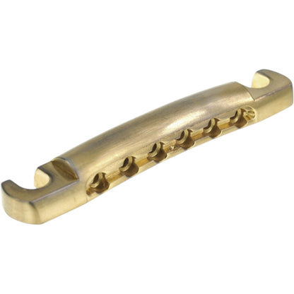 Faber TP-59GA Faber TP-59 Vintage Spec ALU Stop Tailpiece, Dourado, envelhecido