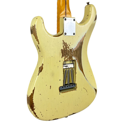 Fender Custom Shop 56 Reissue Stratocaster 2021 - Scalloped - Vintage White - Relic