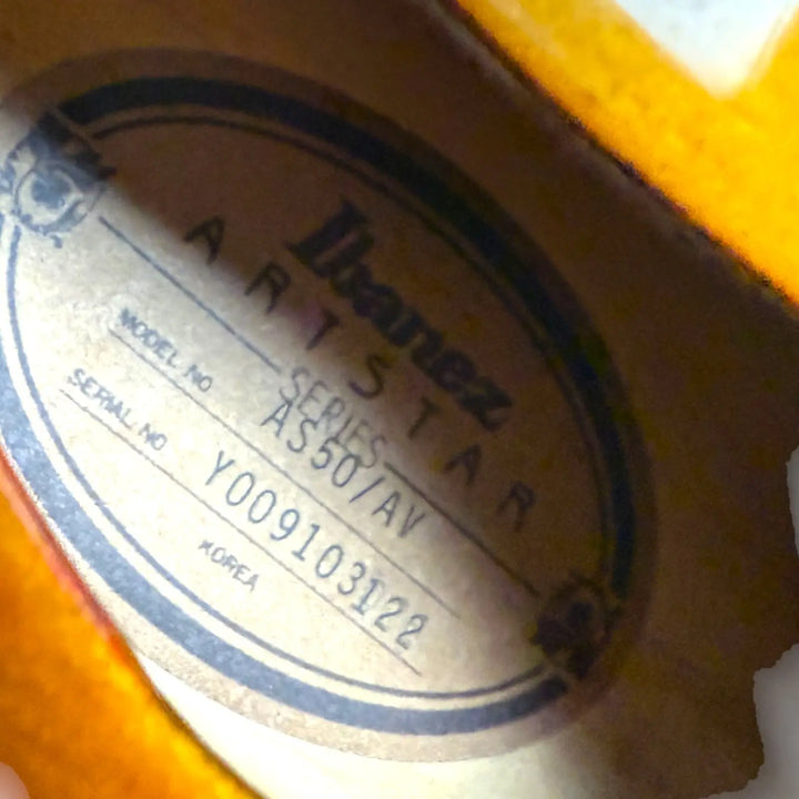 Ibanez Artstar AS50 2000 - Antique Violin - Pat´s Guitars