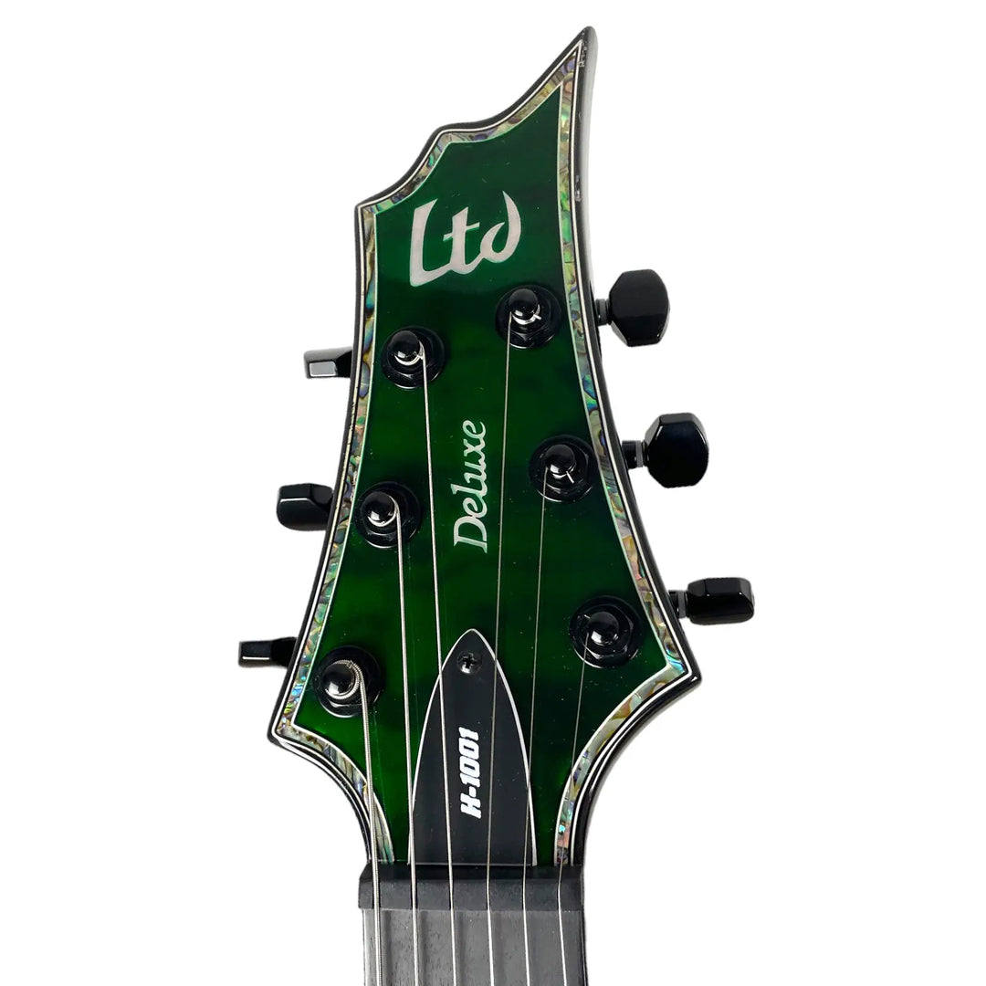 ESP LTD H-1001 2019 - See Thru Green - Pat´s Guitars