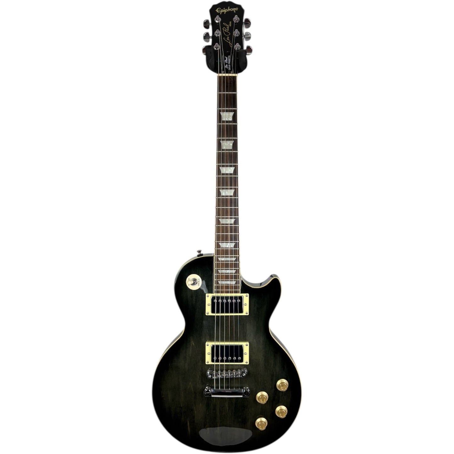 Epiphone Les Paul Tribute 2010 - Průsvitná černá