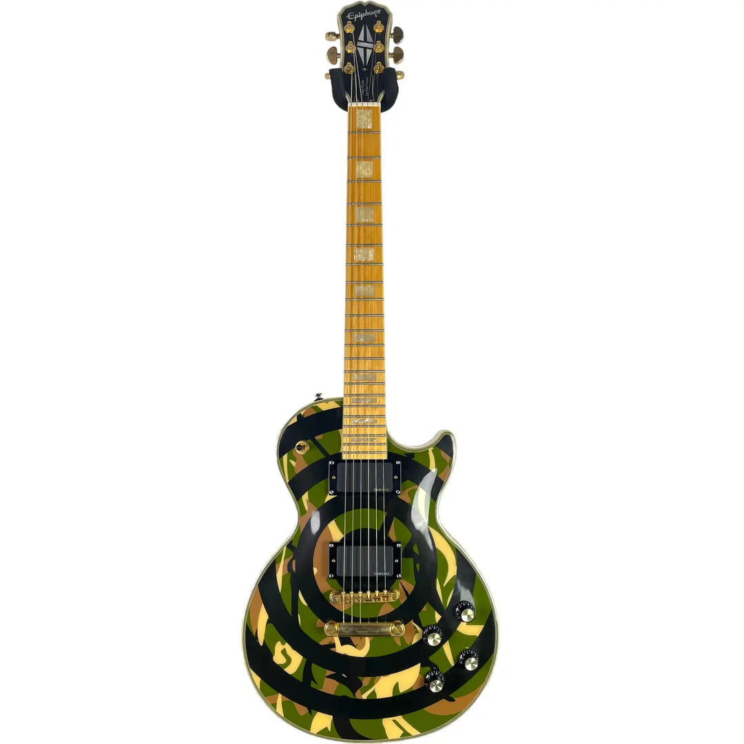 Epiphone Les Paul Custom 2005 - Zakk Wylde Camouflage - Pat´s Guitars