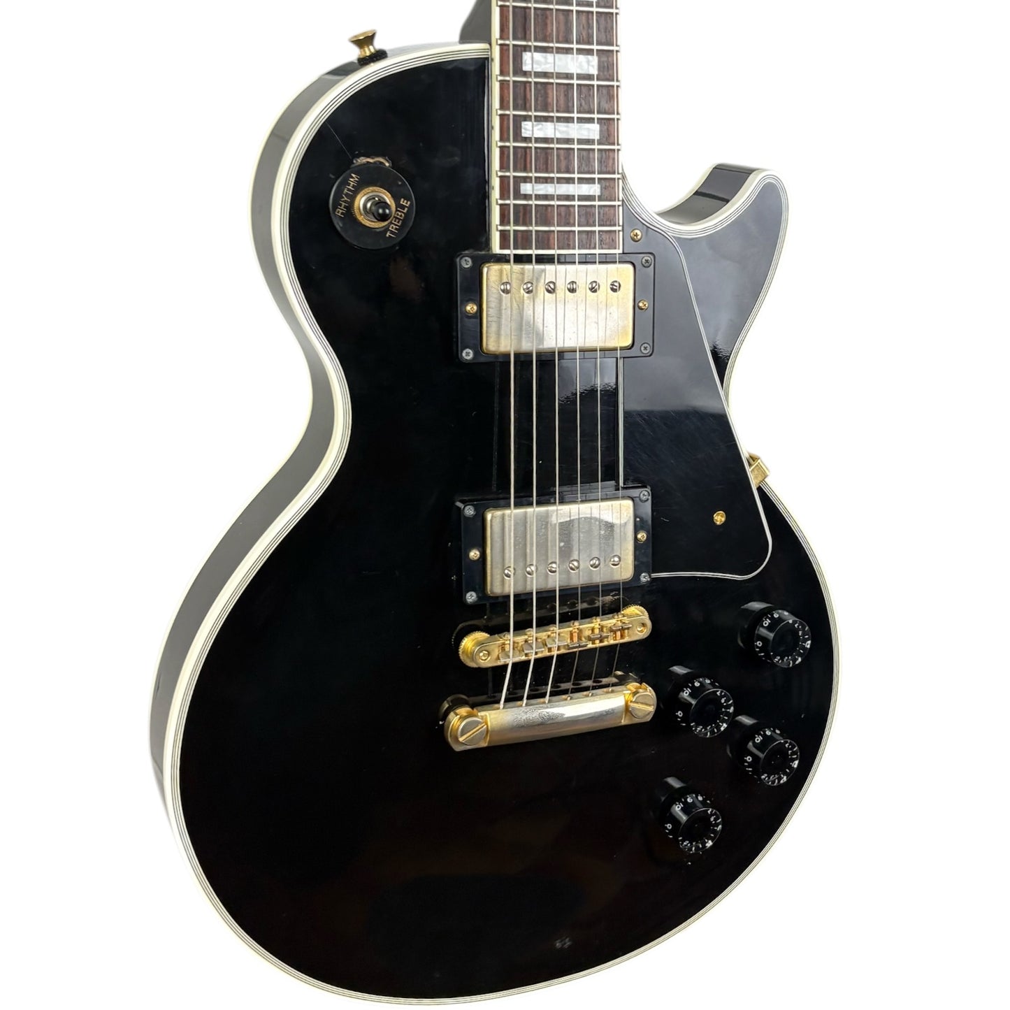 FGN フジゲン レスポールカスタム J-スタンダード 2012年 - エボニー
