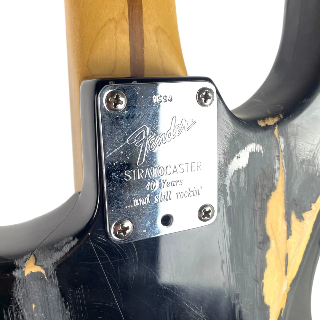 Fender 40th Anniversary American Standard Stratocaster 1994 - Black - Pat´s Guitars