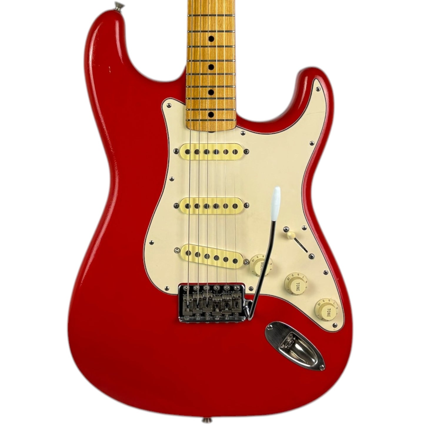 Fender Japan Stratocaster 1993-1994 - Red Repaint - Vintage