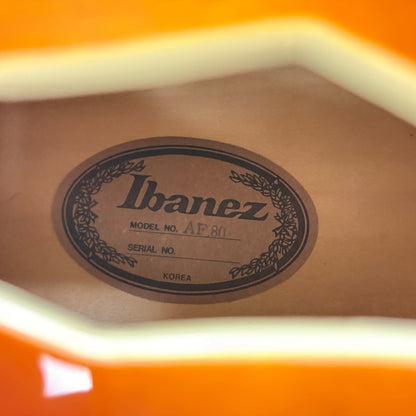 Ibanez AF80 Artstar 1994 - Sunburst