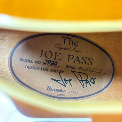 Ibanez JP20 Joe Pass Signature 1990 - Tobacco Burst