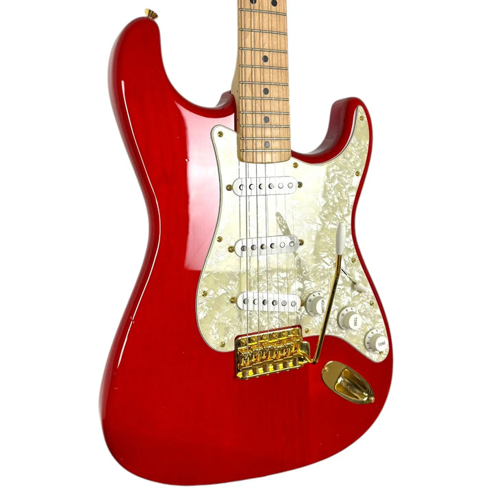 Fender Japan Mami Sasazaki Signature Stratocaster 2018 - Translucent Red - Pat´s Guitars