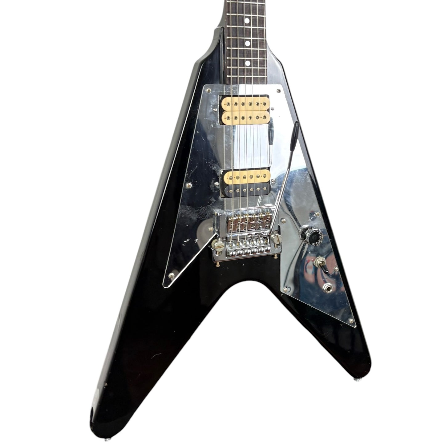 Greco Flying V 1982 – ebenové dřevo