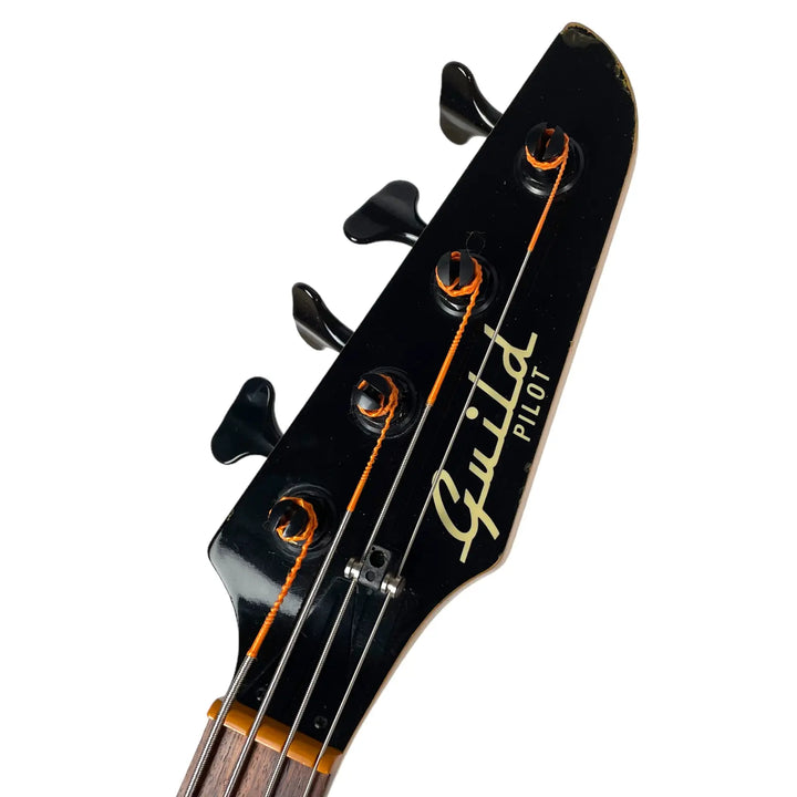 Guild Pilot Longscale Bass SB-604 1980s - Trans Blue - Pat´s Guitars