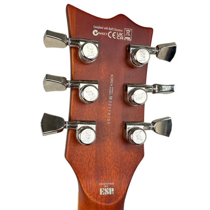 ESP LTD EC-1000T Les Paul Deluxe 2022 - Honey Burst Satin