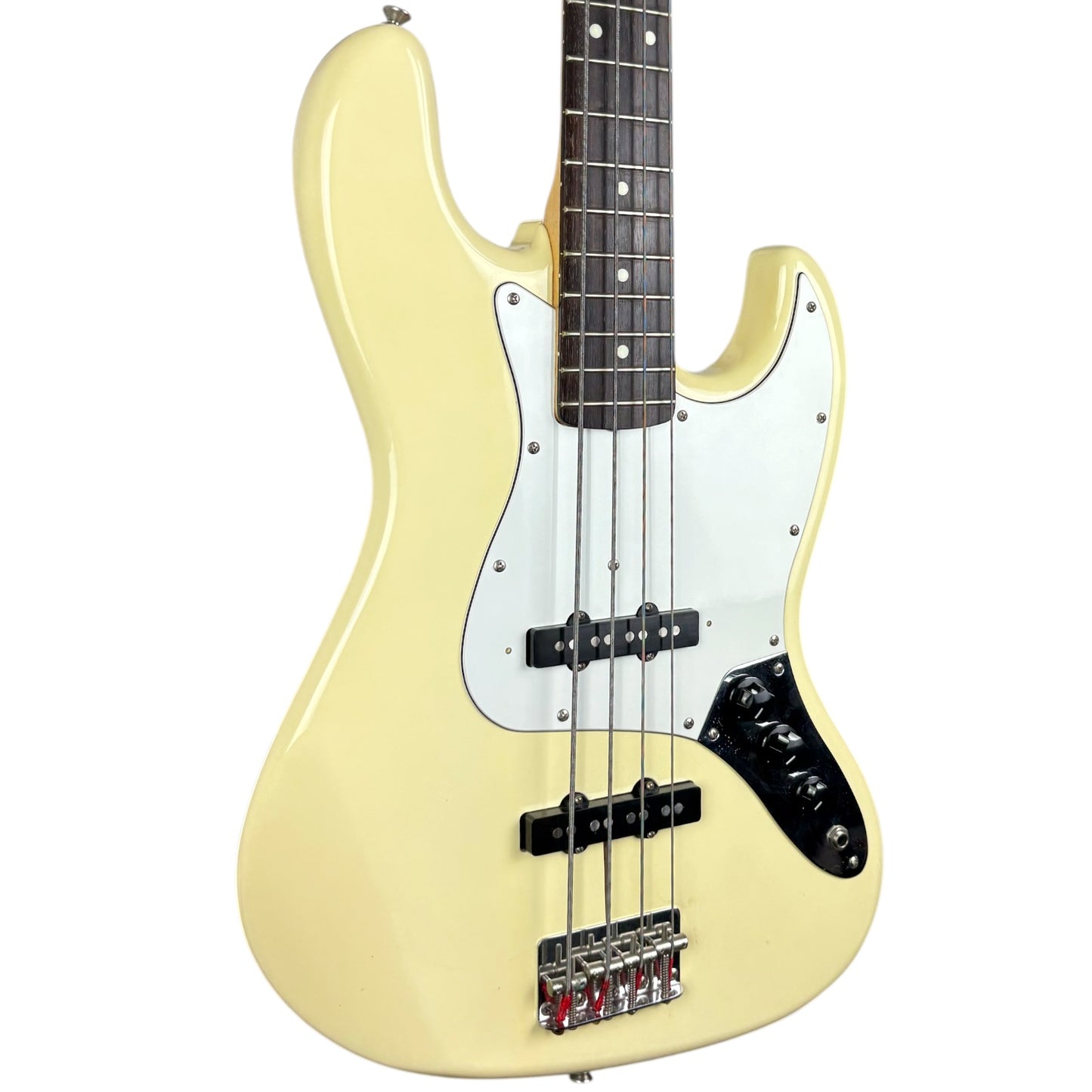 Squier by Fender Japan JB-355 Jazz Bass 1984-1987 - Vintage White