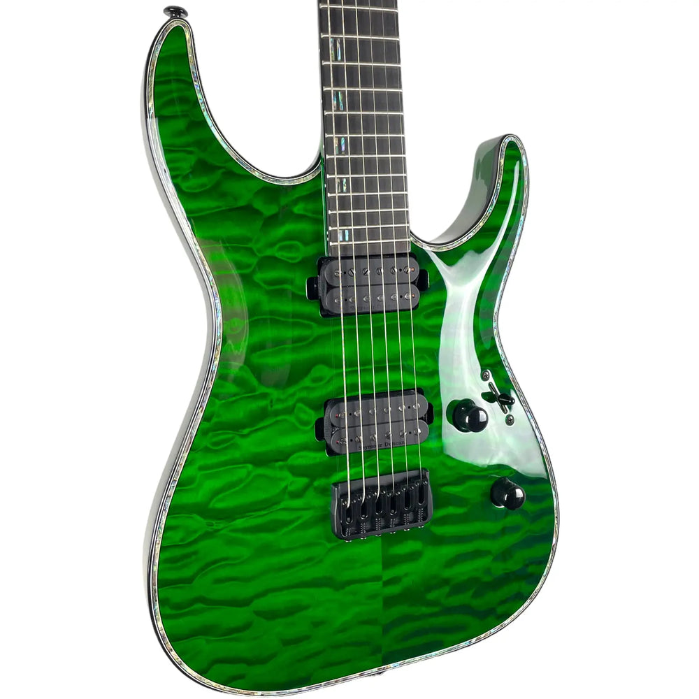 ESP LTD H-1001 2019 - See Thru Green - Pat´s Guitars