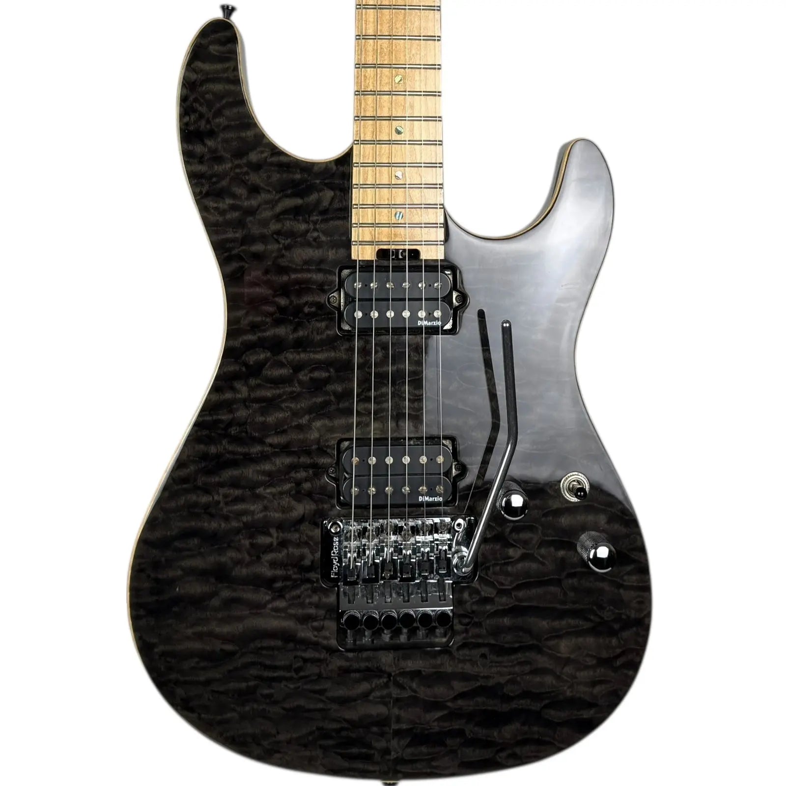 ESP E-II ST-2 2015 - Trans Black - Pat´s Guitars