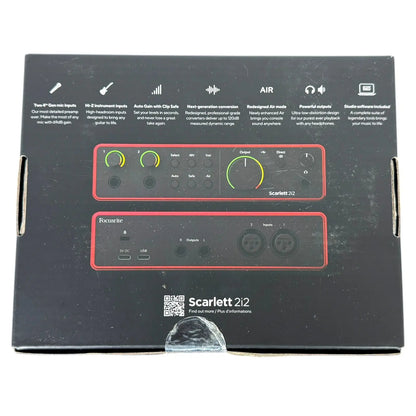 Focusrite Scarlett 2i2 - Pat´s Guitars