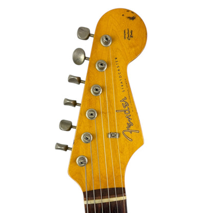 فيندر إعادة إصدار الستينيات ستراتوكاستر - أصفر جرافيتي - عتيق ثقيل