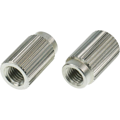 Faber TPI-A-ING Faber 5/16-24 tommer tailpiece-indlæg (par) Stål, nikkelbelagt, blank