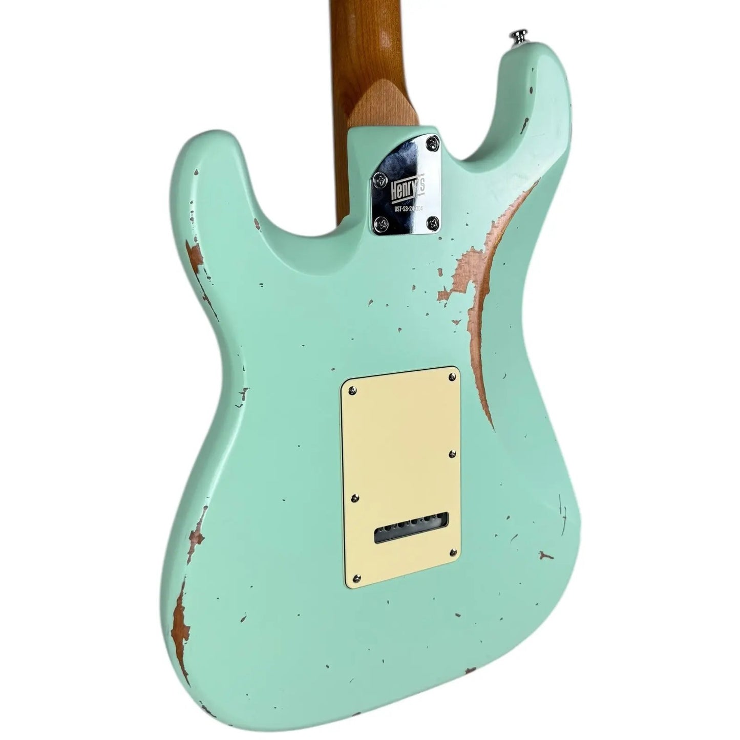 Henry’s Relic Stratocaster 2024 - Daphne Blue Pat´s Guitars