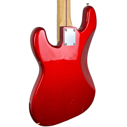 FGN Fujigen Japan J-Standard Jazz Bass 2009 - Candy Apple Red