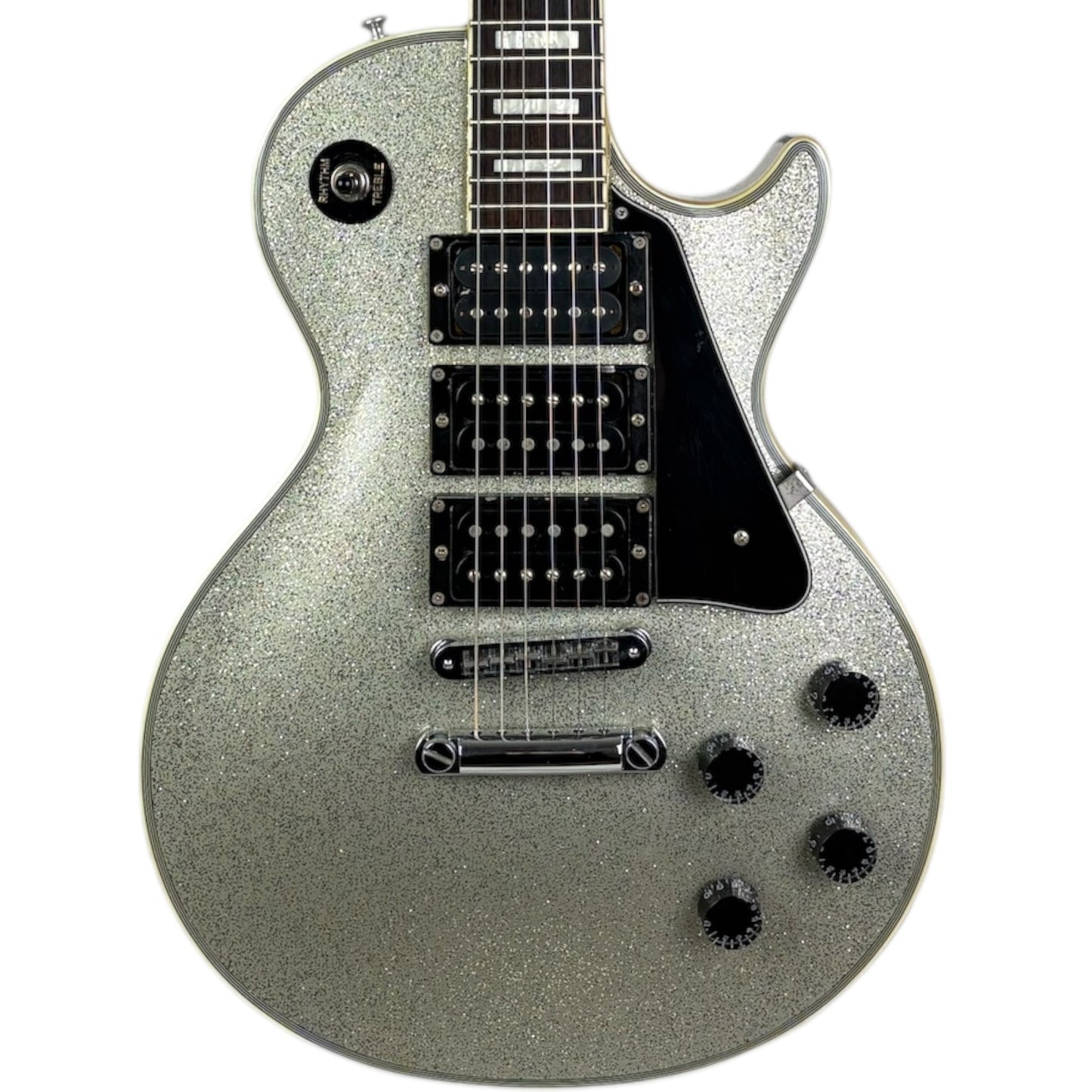 Burny Les Paul - 银色闪光