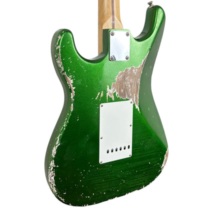 Fender MJT 60s Reissue Stratocaster - Candy Apple Green - Heavy Relic