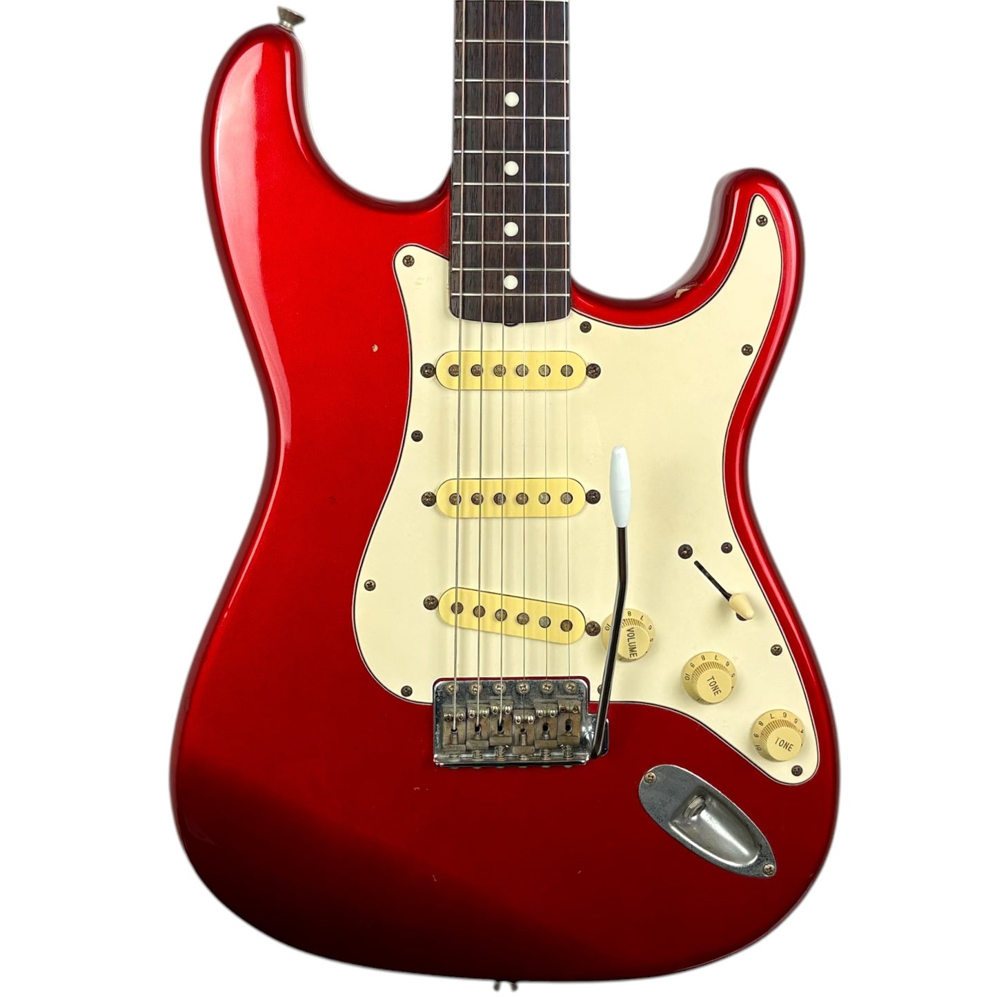 Fender Japan Stratocaster 1993-1994 - Rojo Manzana Candy