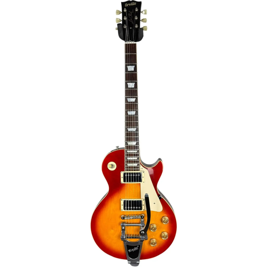 Orville Gibson LPS Les Paul Standard 1990 - Heritage Cherry Sunburst - Bigsby Orville