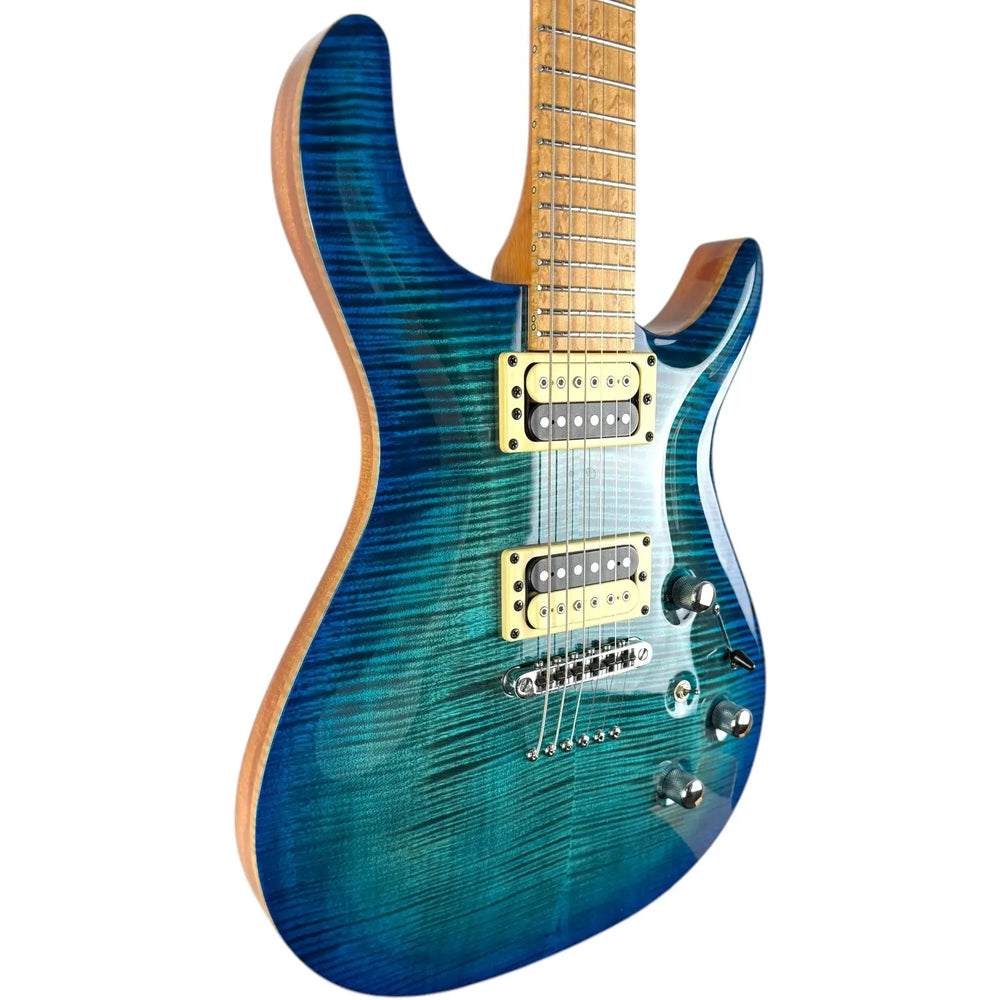 Kiesel California Carved TOP CT 624 - Deep Aquaburst - Pat´s Guitars