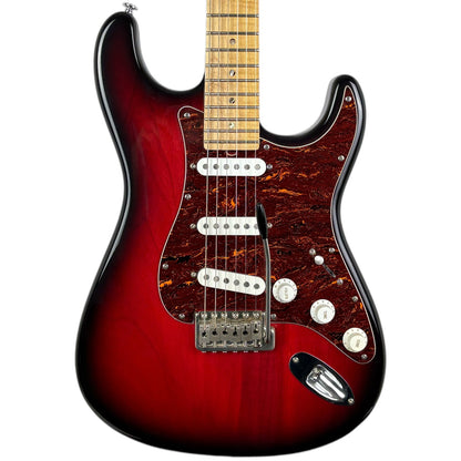 Faber FA130S-CHM-SSS Stratocaster – Dark Cherry Sunburst