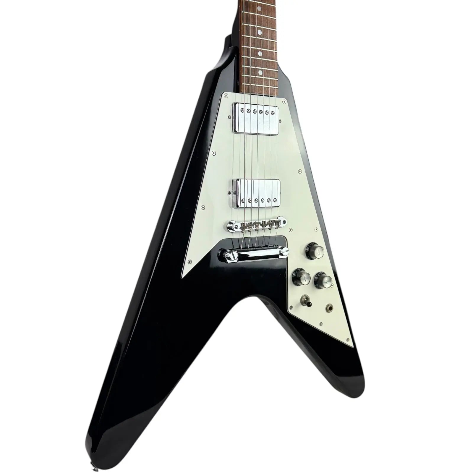 Tokai FV40 Flying V 1987 - Black - Pat's Guitars – Pat´s Guitars