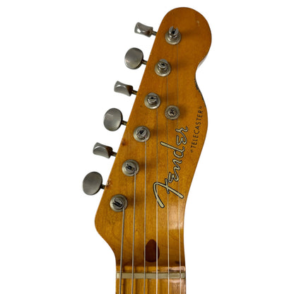 Fender Japan 52 Reissue Telecaster 1990-1991 - Bleu - Relicage prononcé
