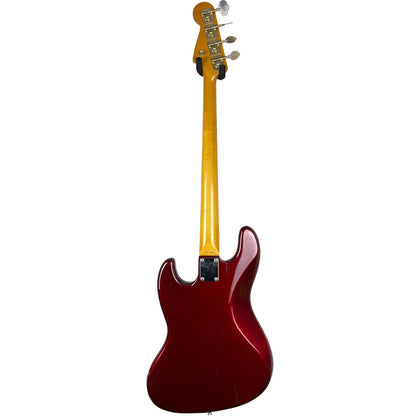 Fender Japan Jazz Bass Réédition Années 60 1994-1995 - Rouge Vieux Candy Apple
