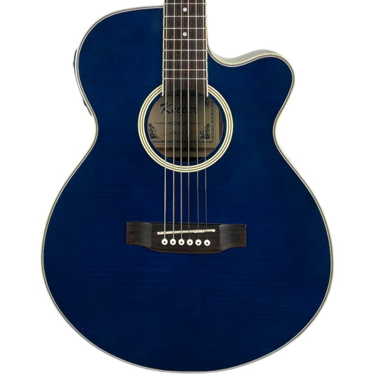 Keiper Akustikgitarre BQ/TBL - Dark Blue