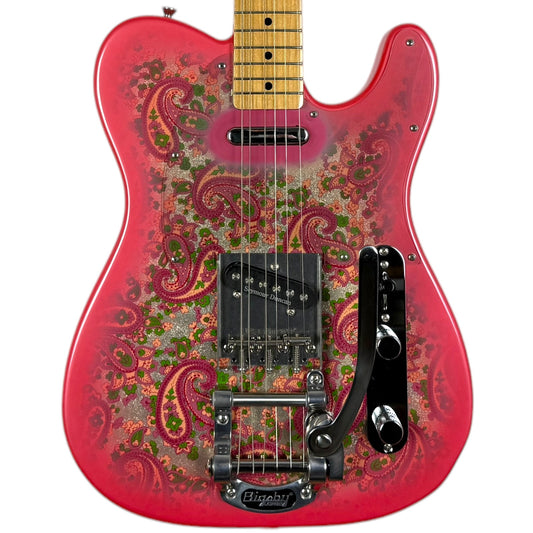 Fender Japan TL69 ’69 Reissue Telecaster 2010-2011 - Pink Paisley - Bigsby