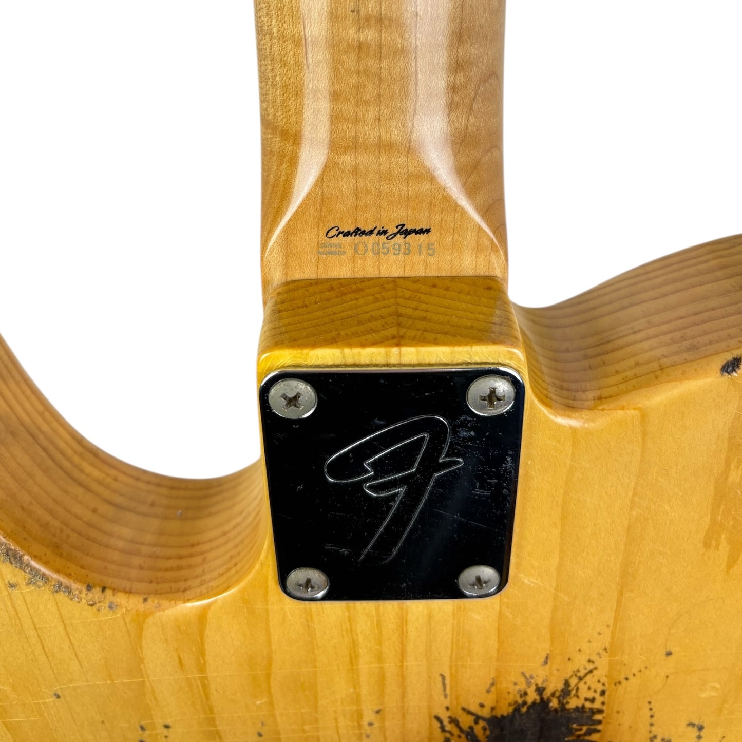 Fender 72 复刻 Telecaster - 自然色 - 重度复古