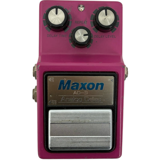 Maxon AD-9 Analog Delay Effect Pedal 1980s - Vintage Japan