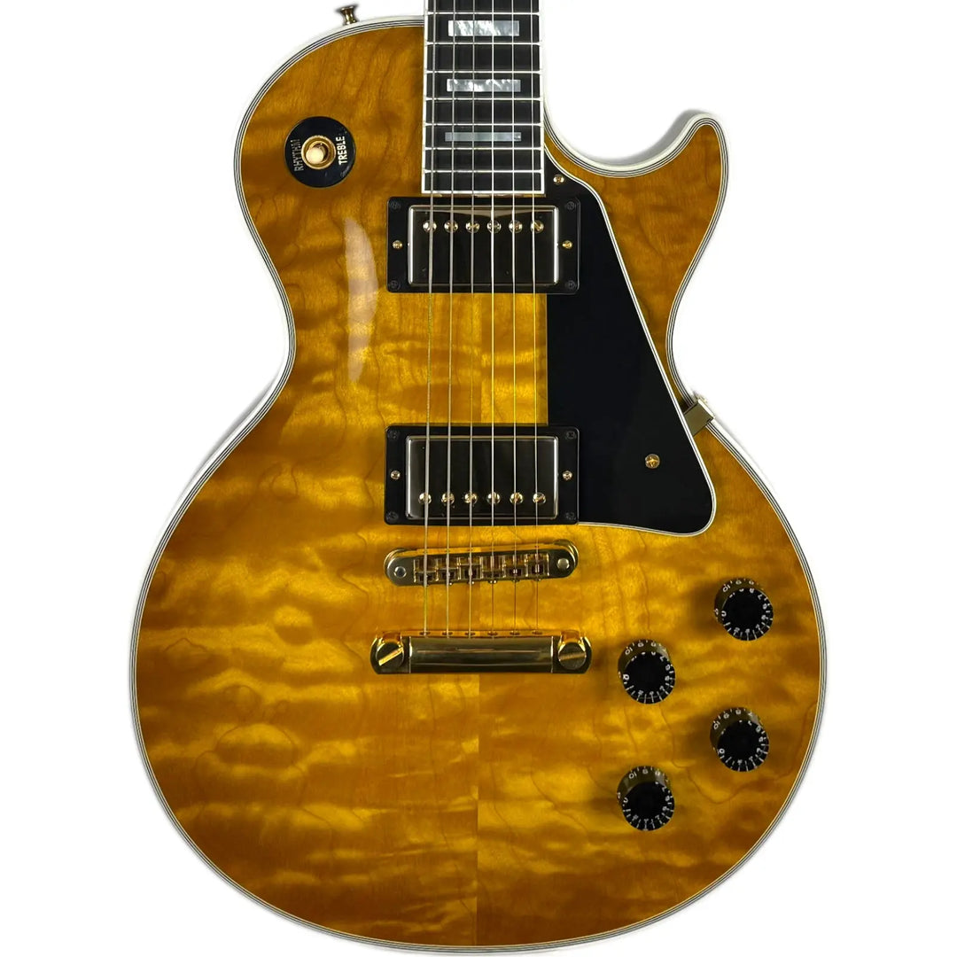 Gibson Custom Shop Les Paul Custom 2018 - Quilt Honeyburst - Pat´s Guitars