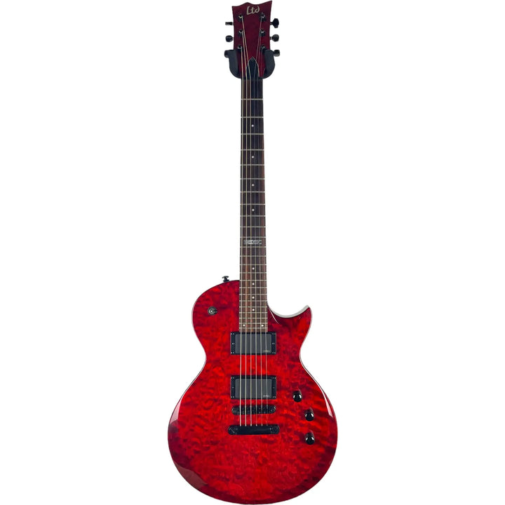 ESP LTD EC-100QM 2005 - See Thru Black Cherry - Pat´s Guitars