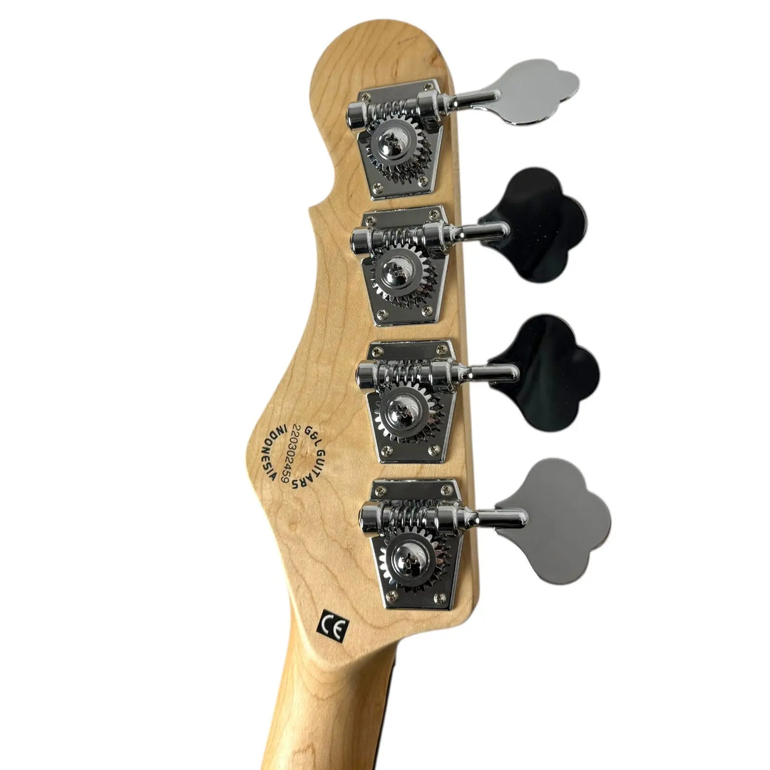 G&L Tribute Series Fallout Short Scale Bass 2022 - Black - Pat´s Guitars