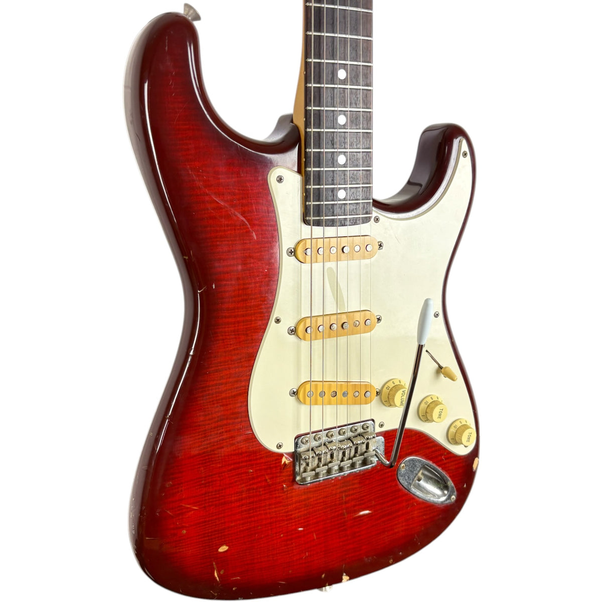 Fender Japan Order Made Stratocaster 1992-1993 - Rojo sunburst