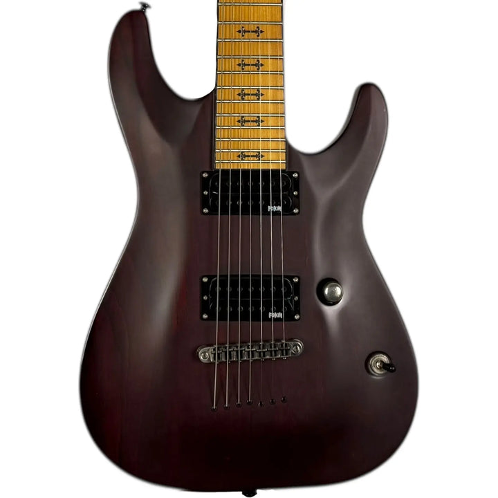 Schecter Jeff Loomis Signature JL-7 2009 - Vampyre Red Satin - Pat´s Guitars