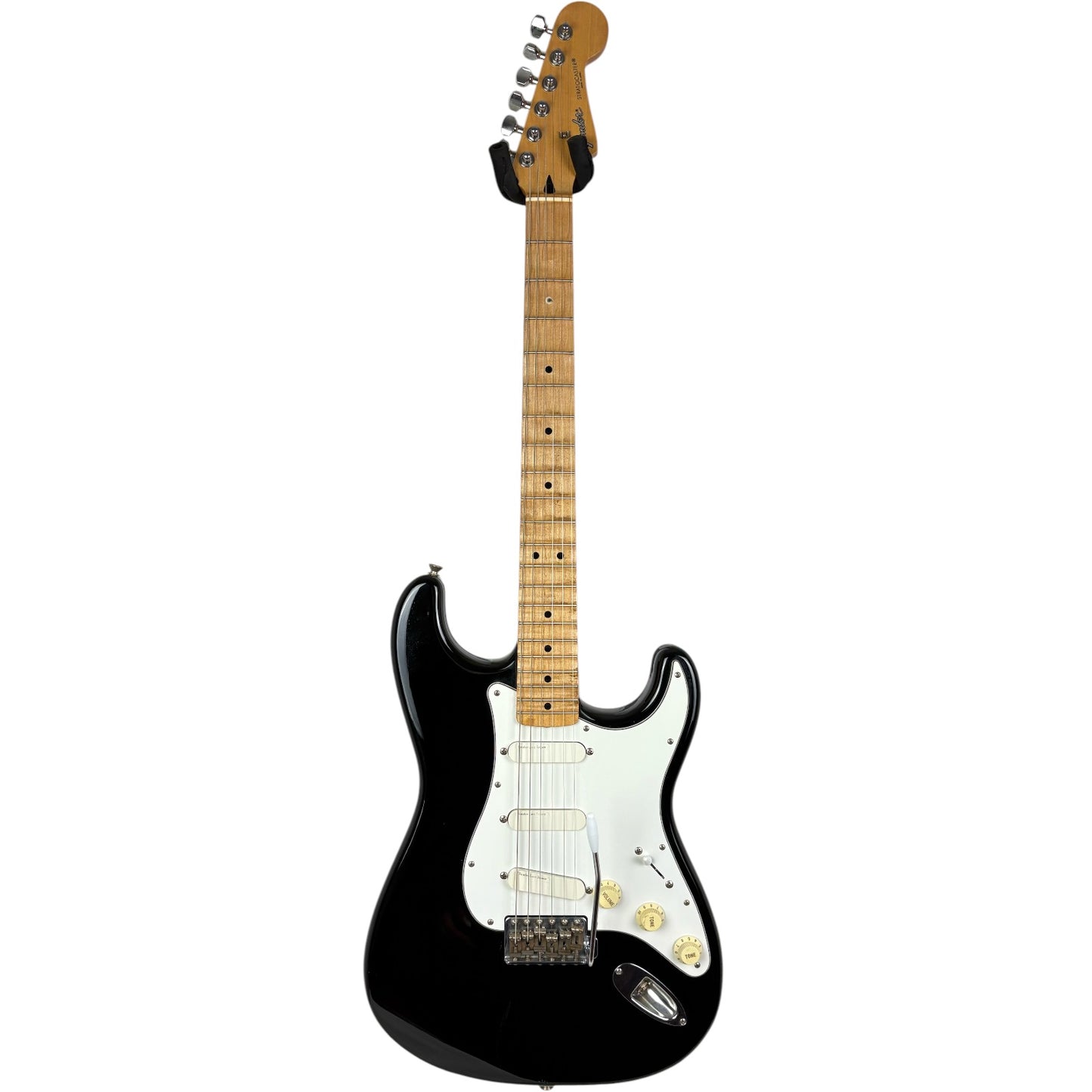Fender Japan Stratocaster 2004-2005 - Lace Sensor - Scalloped - Black