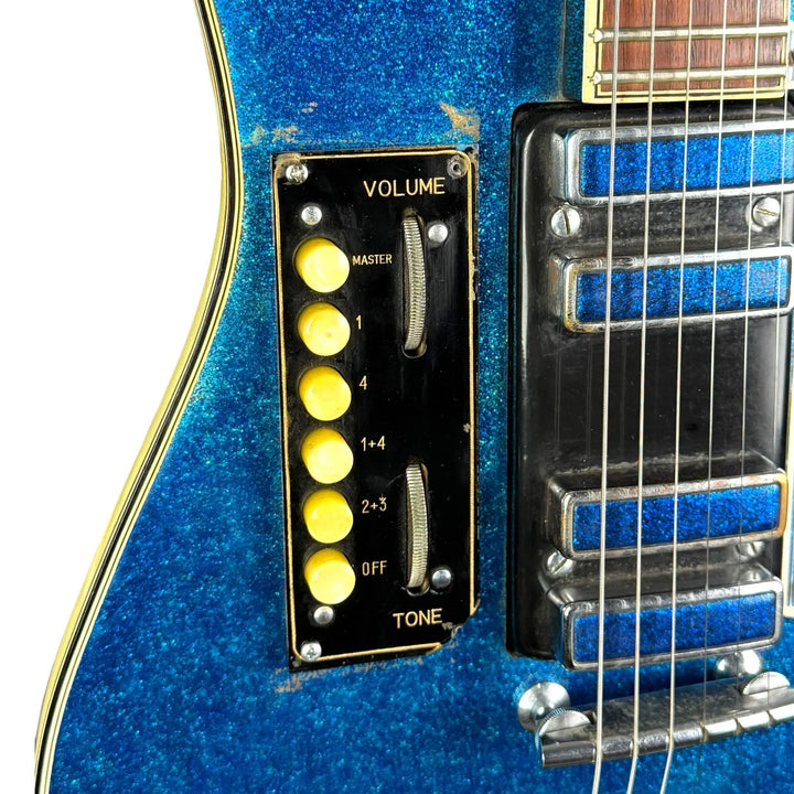 Eko Ekomaster Blue Sparkle Pat´s Guitars