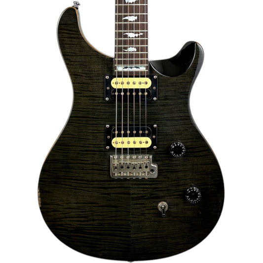 PRS SE Custom 24 2009 - Bat Inlays - Trans Black