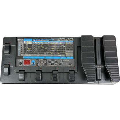 Zoom Player Pro 4040 effektpedál