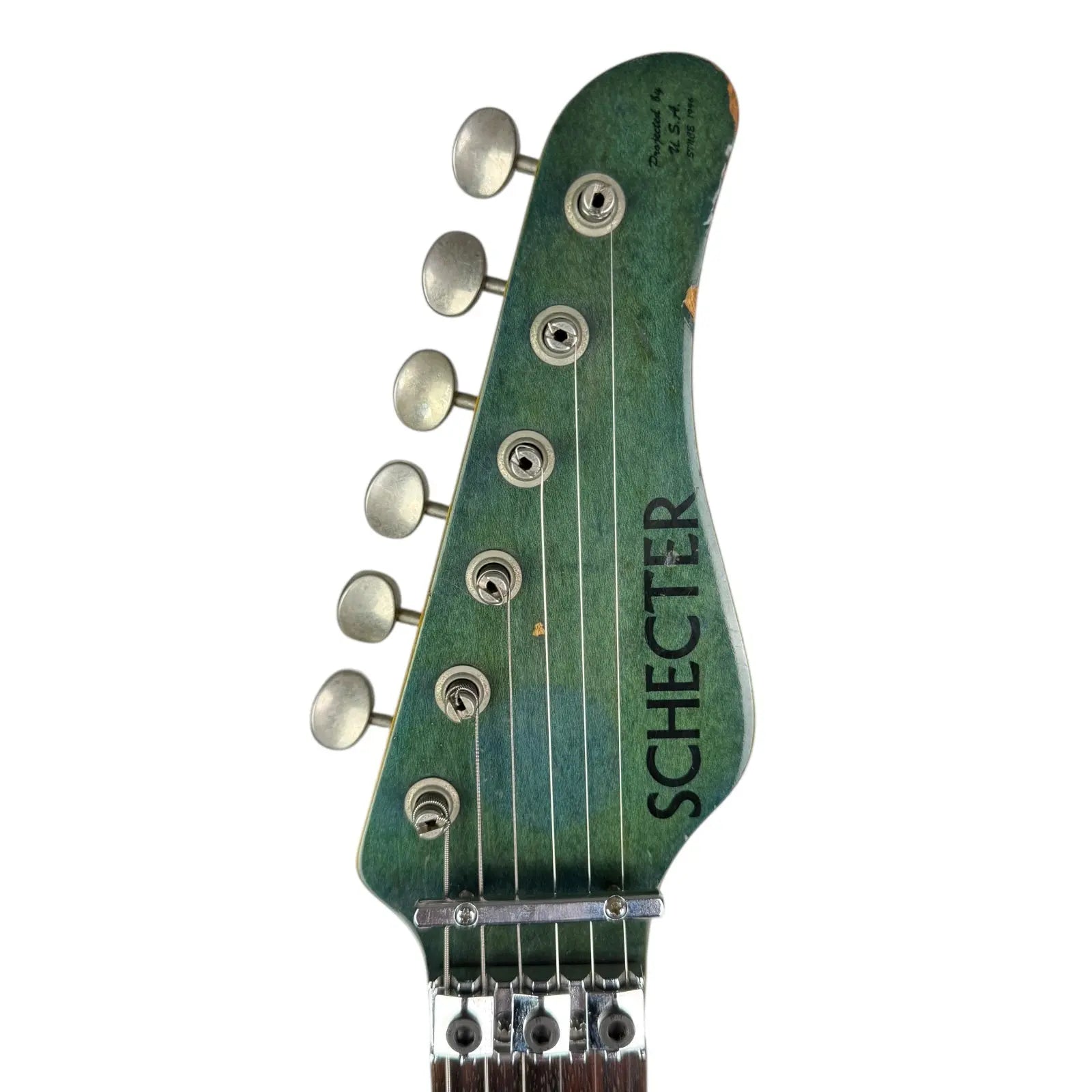 Schecter Japan SD-2-22 HSH - 透明绿- Pat´s Guitars