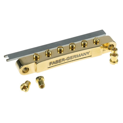 Faber ABRLB-GG ABRL Bridge, patent pending Locking System, solid bell brass, gloss gold