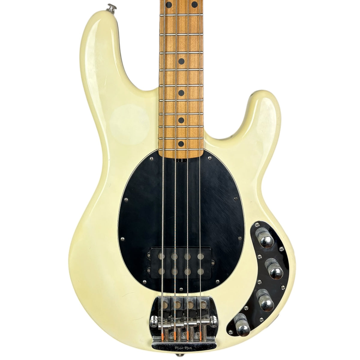 Music Man by Ernie Ball StingRay EX Bass 1999 - White