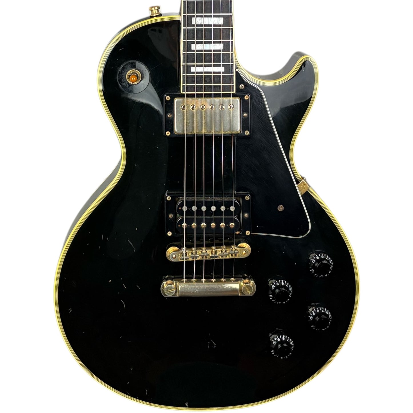 Burny Les Paul Custom - Ebenové provedení